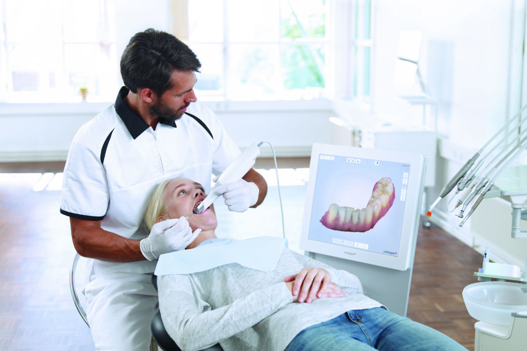 Scanner intra-oral (3 shape)